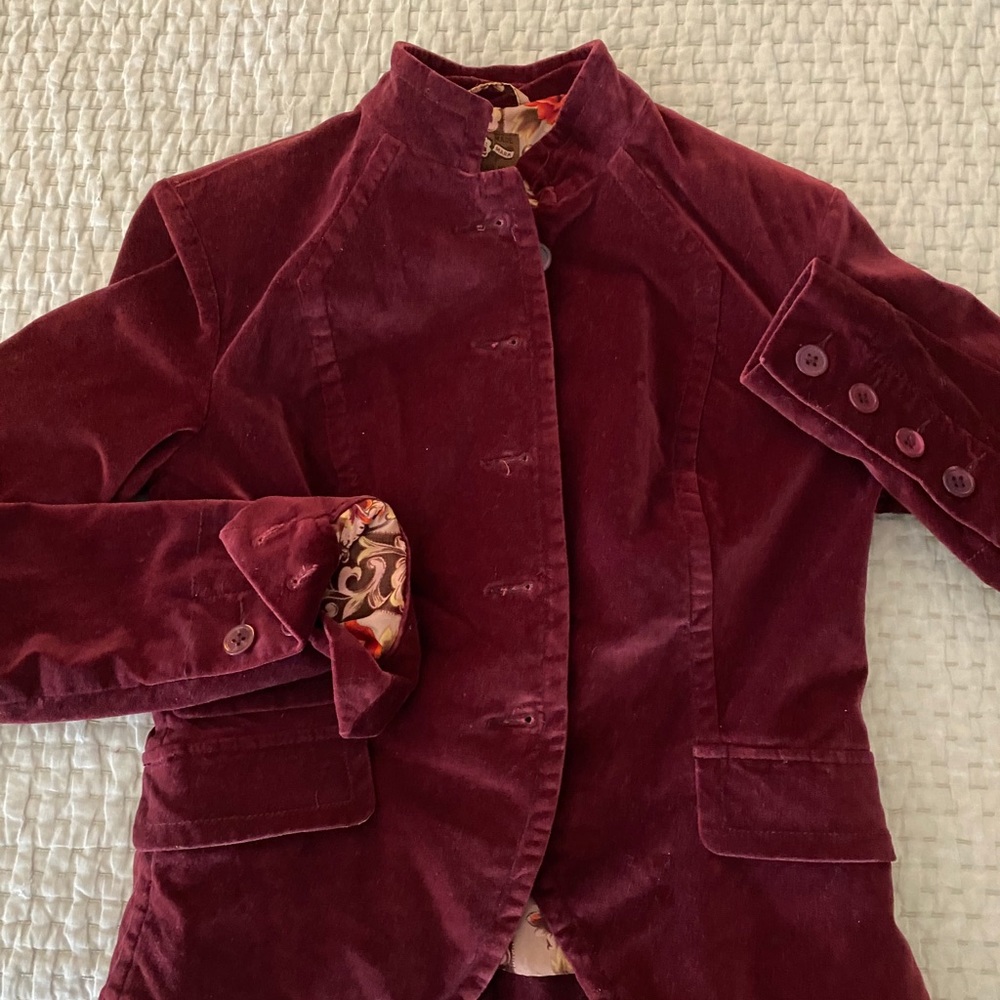 Lucky Brand Burgundy Women’s Jacket
